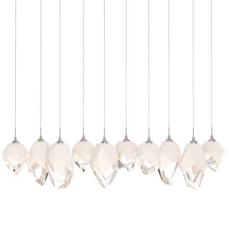 A large image of the Hubbardton Forge 131145 Sterling / White