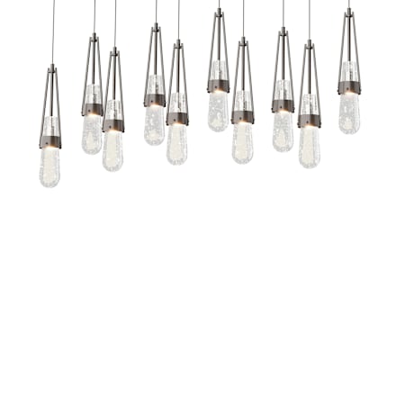 A large image of the Hubbardton Forge 131200 Oil Rubbed Bronze / Clear