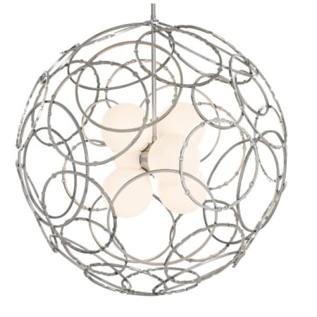 A large image of the Hubbardton Forge 131602 Sterling / Opal