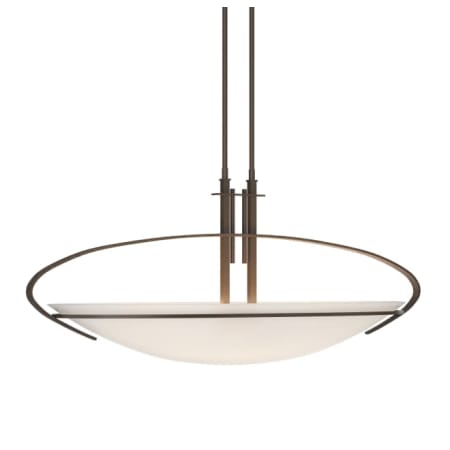 A large image of the Hubbardton Forge 134325 Bronze / Opal