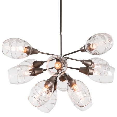 A large image of the Hubbardton Forge 134515 Dark Smoke / Clear