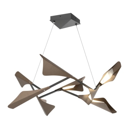 A large image of the Hubbardton Forge 135007-STANDARD Black / Bronze