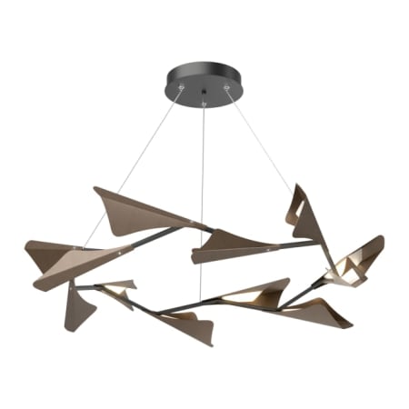A large image of the Hubbardton Forge 135008-STANDARD Black / Bronze