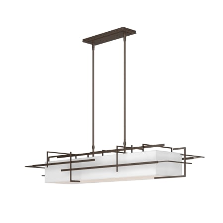 A large image of the Hubbardton Forge 136390-STANDARD Bronze / Natural Anna