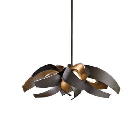 A large image of the Hubbardton Forge 136500 Dark Smoke / Clear