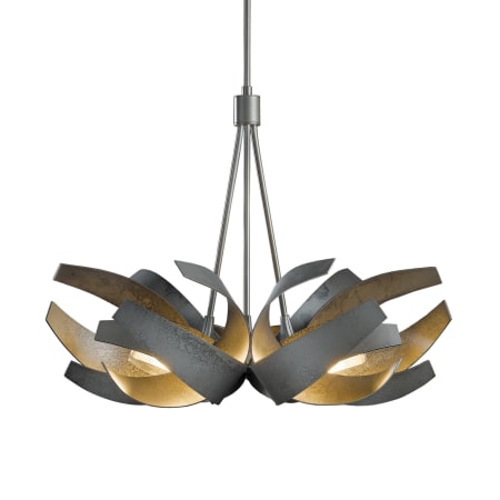 A large image of the Hubbardton Forge 136501 Dark Smoke / Clear
