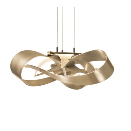 A large image of the Hubbardton Forge 136520-STANDARD Soft Gold