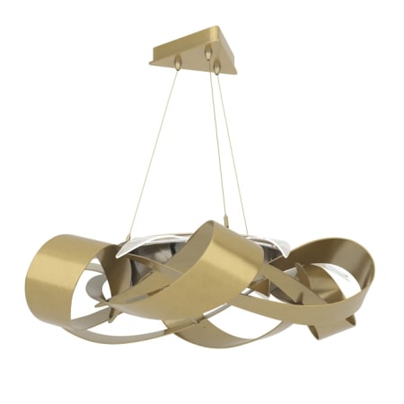 A large image of the Hubbardton Forge 136525-STANDARD Modern Brass