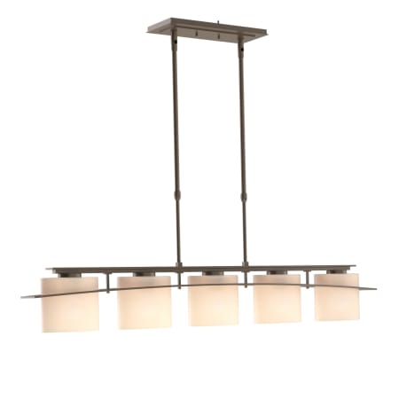 A large image of the Hubbardton Forge 137525-STANDARD Bronze / Opal