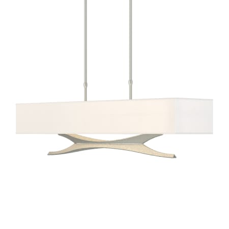 A large image of the Hubbardton Forge 137655-LONG Vintage Platinum / Natural Anna