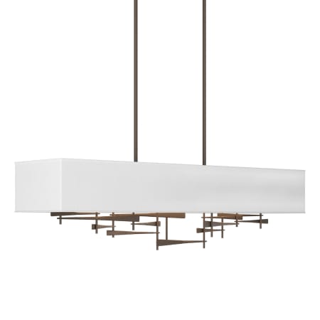 A large image of the Hubbardton Forge 137670-LONG Bronze / Natural Anna