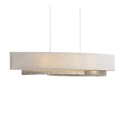A large image of the Hubbardton Forge 137675-STANDARD Soft Gold / Flax