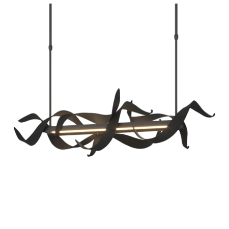 A large image of the Hubbardton Forge 137687-SHORT Black
