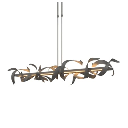 A large image of the Hubbardton Forge 137689-LONG Natural Iron