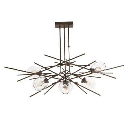A large image of the Hubbardton Forge 137750 Bronze / Clear