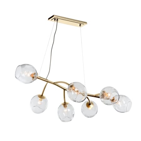 A large image of the Hubbardton Forge 138573 Modern Brass