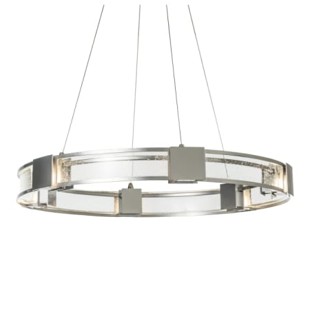 A large image of the Hubbardton Forge 138588 Sterling / Seeded