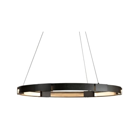 A large image of the Hubbardton Forge 138589 Dark Smoke / Clear