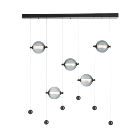 A large image of the Hubbardton Forge 139050-STANDARD Black / Cool Grey
