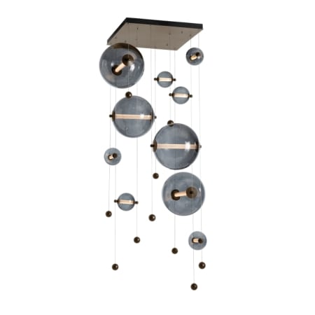 A large image of the Hubbardton Forge 139051 Bronze / Cool Grey