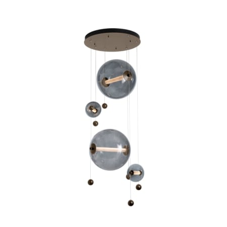 A large image of the Hubbardton Forge 139052-STANDARD Bronze / Cool Grey