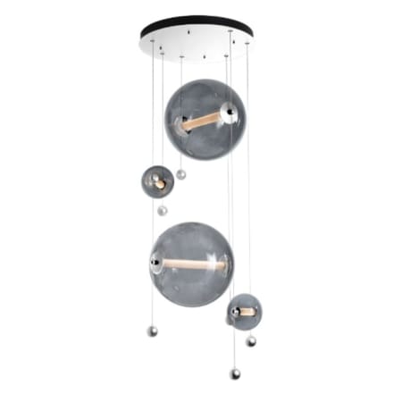 A large image of the Hubbardton Forge 139052-STANDARD Sterling / Cool Grey