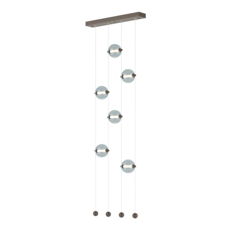 A large image of the Hubbardton Forge 139055-STANDARD Bronze / Cool Grey