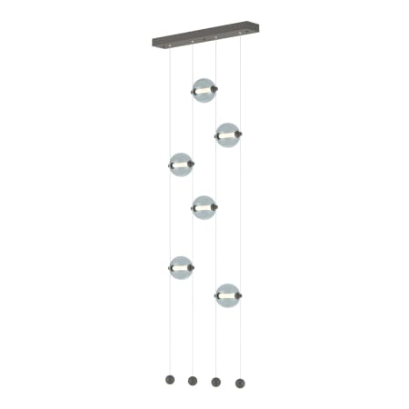 A large image of the Hubbardton Forge 139055-STANDARD Natural Iron / Cool Grey