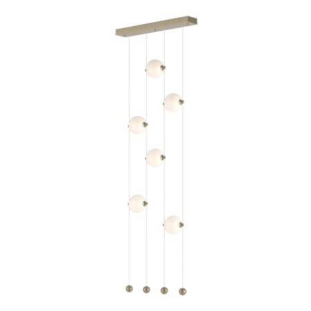 A large image of the Hubbardton Forge 139055-STANDARD Soft Gold / Opal