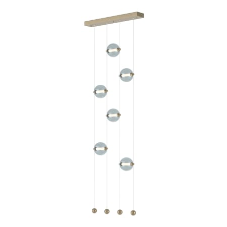 A large image of the Hubbardton Forge 139055-STANDARD Soft Gold / Cool Grey