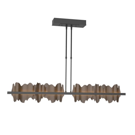 A large image of the Hubbardton Forge 139652-STANDARD Black / Bronze