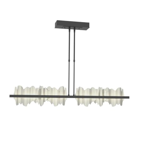 A large image of the Hubbardton Forge 139652-STANDARD Black / Sterling
