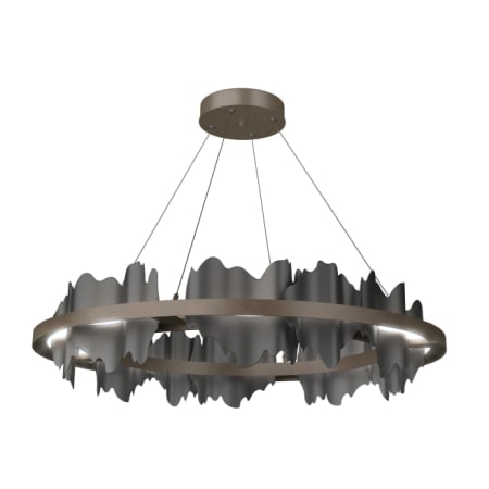 A large image of the Hubbardton Forge 139653-STANDARD Bronze / Black
