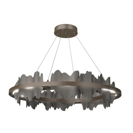 A large image of the Hubbardton Forge 139653-STANDARD Bronze / Natural Iron