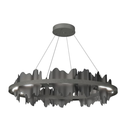 A large image of the Hubbardton Forge 139653-STANDARD Natural Iron / Black