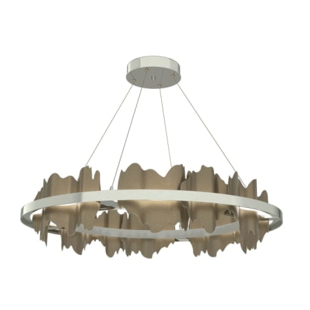 A large image of the Hubbardton Forge 139653-STANDARD Sterling / Soft Gold