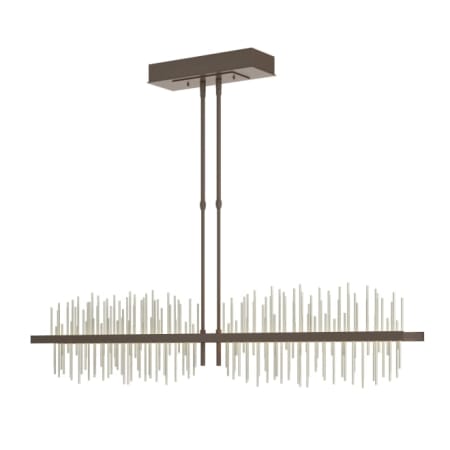A large image of the Hubbardton Forge 139655-STANDARD Bronze / Sterling