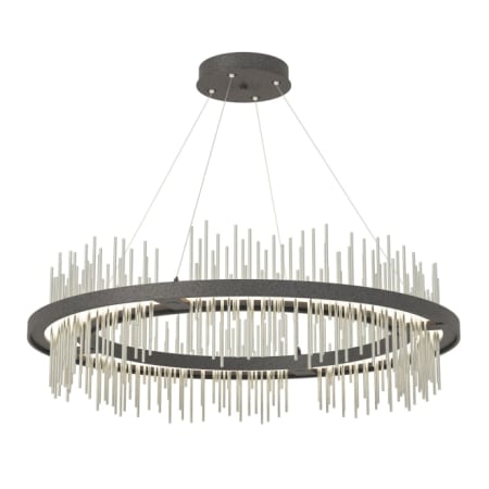 A large image of the Hubbardton Forge 139656-STANDARD Natural Iron / Sterling
