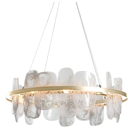 A large image of the Hubbardton Forge 139660 Modern Brass