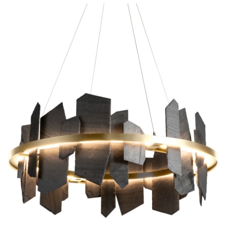 A large image of the Hubbardton Forge 139665 Modern Brass