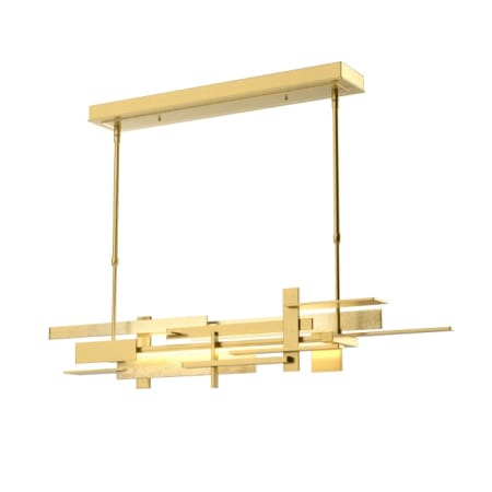 A large image of the Hubbardton Forge 139720 Modern Brass