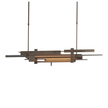 A large image of the Hubbardton Forge 139721-SHORT Bronze / Natural Iron