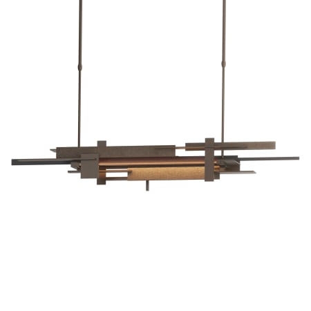 A large image of the Hubbardton Forge 139721-LONG Bronze / Black