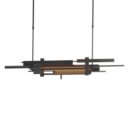 A large image of the Hubbardton Forge 139721-LONG Black / Black