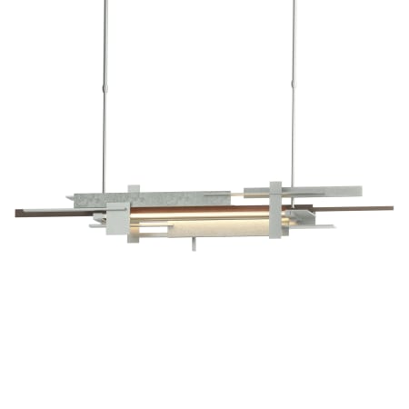 A large image of the Hubbardton Forge 139721-LONG Vintage Platinum / Bronze