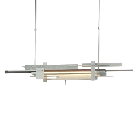 A large image of the Hubbardton Forge 139721-LONG Vintage Platinum / Natural Iron