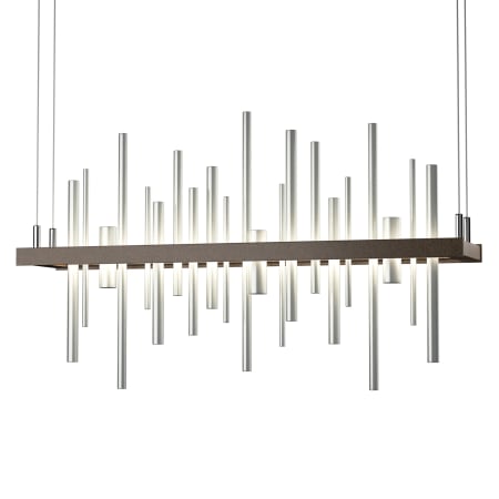 A large image of the Hubbardton Forge 139725-STANDARD Bronze / Vintage Platinum