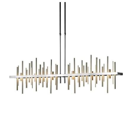 A large image of the Hubbardton Forge 139726-STANDARD Sterling / Soft Gold