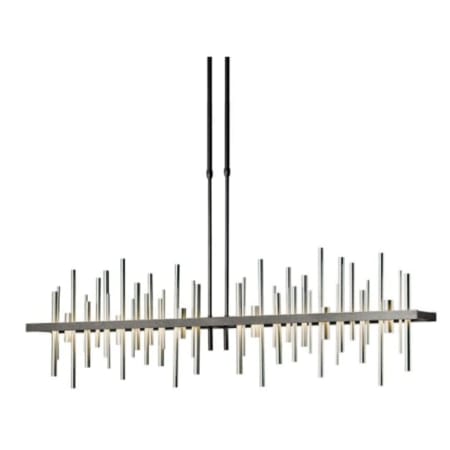 A large image of the Hubbardton Forge 139726-STANDARD Natural Iron / Sterling
