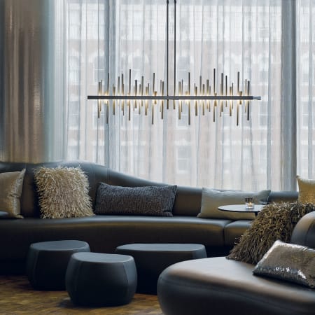 2024-25 秋冬新作  ハイブランドの Hubbardton Steel Burnished 139726-LED-LONG-08-84 Forge その他